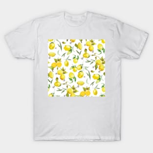 Watercolor lemons 7 T-Shirt